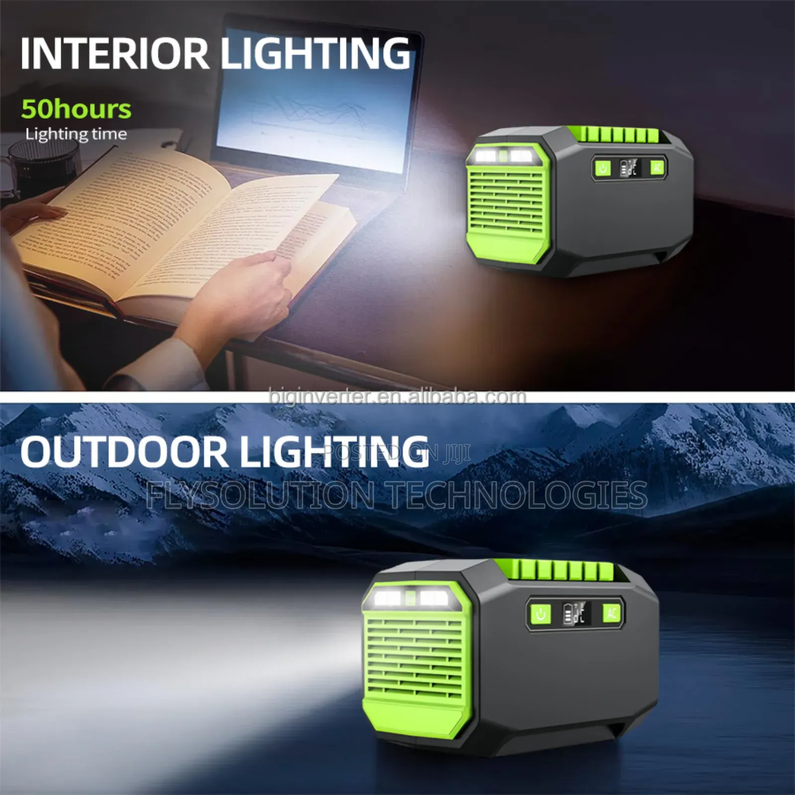 200w Portable Power Station 54600mah Solar Generator