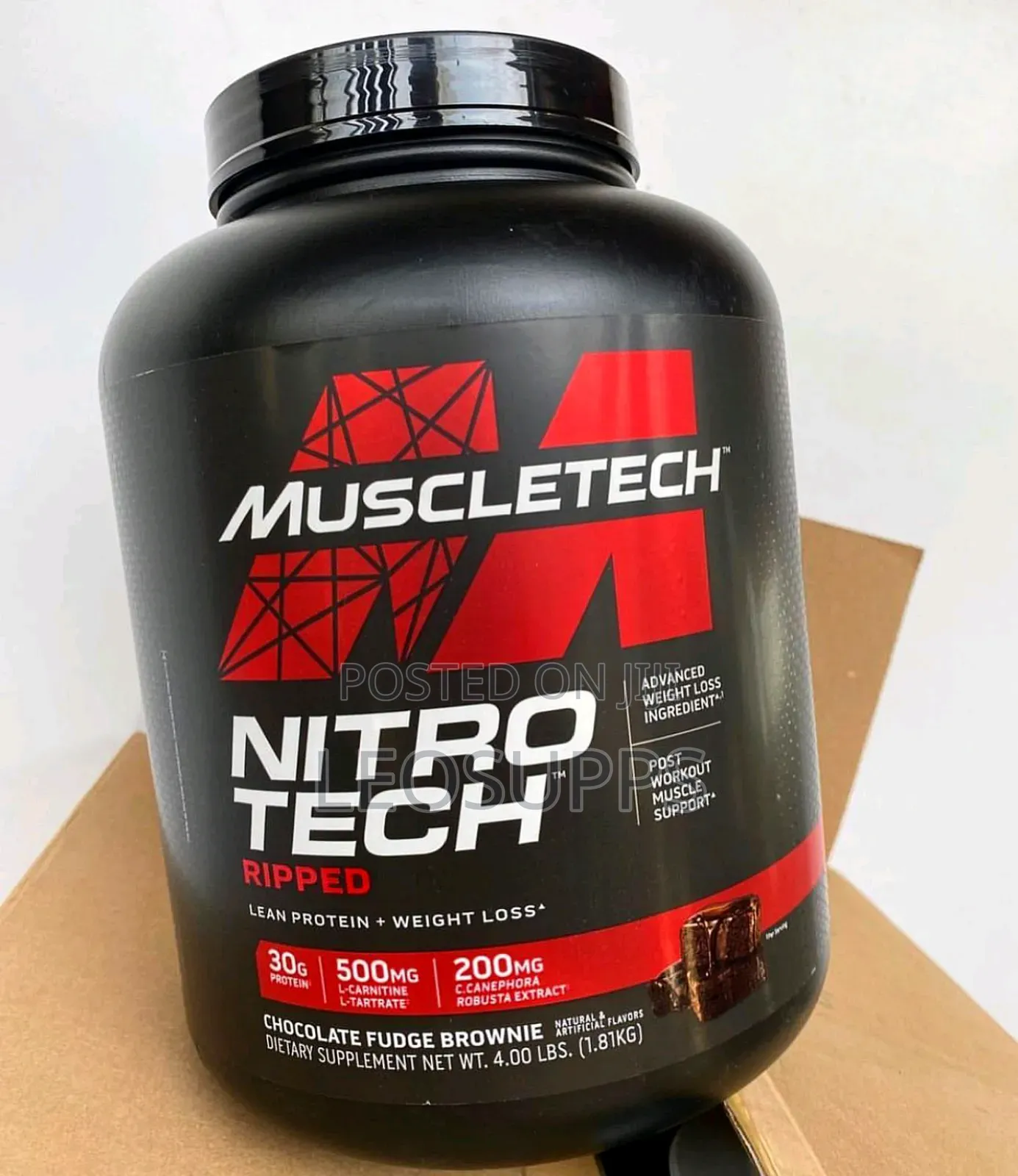 Muscletech Nitrotech Ripped Whey Protein 4lbs