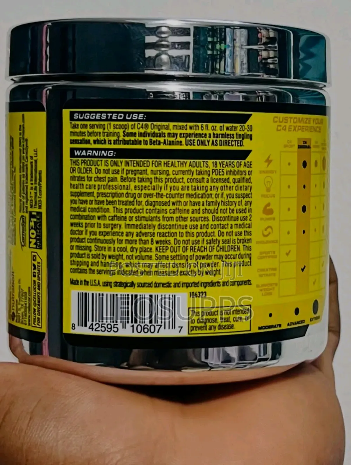 C4 Original Pre-Workout 30servings