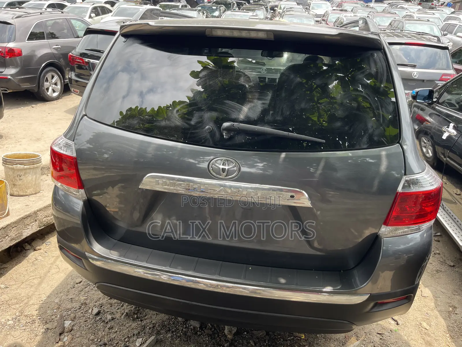 Toyota Highlander 2012 Gray