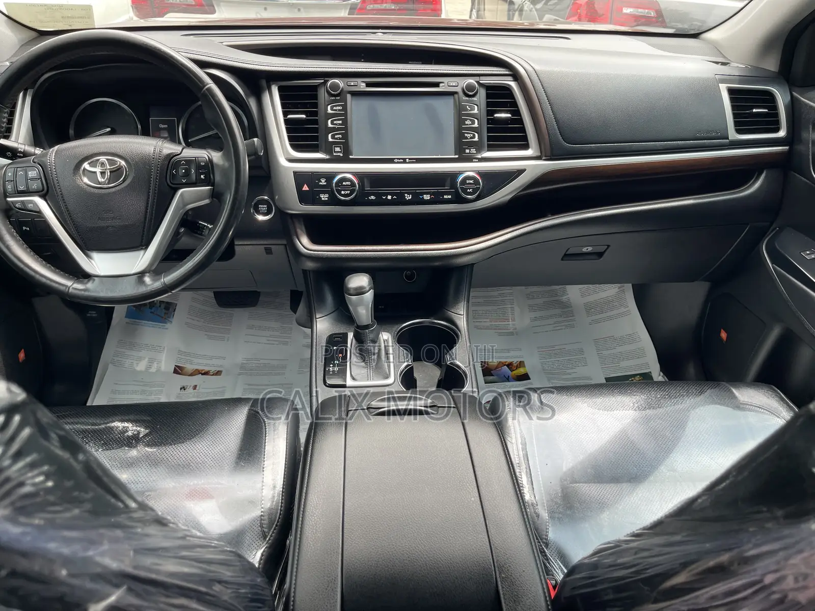 Toyota Highlander 2016 Red