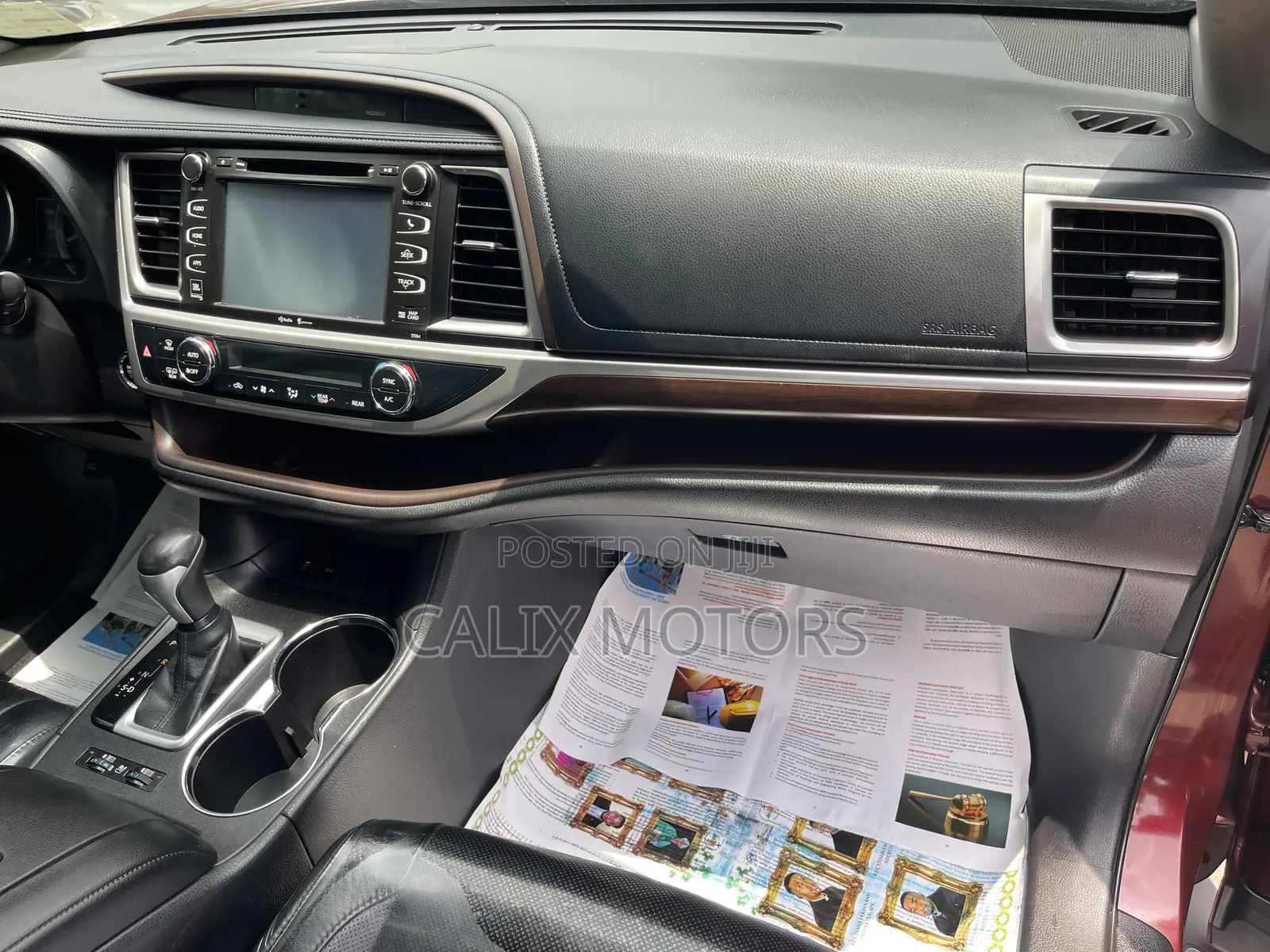 Toyota Highlander 2016 Red
