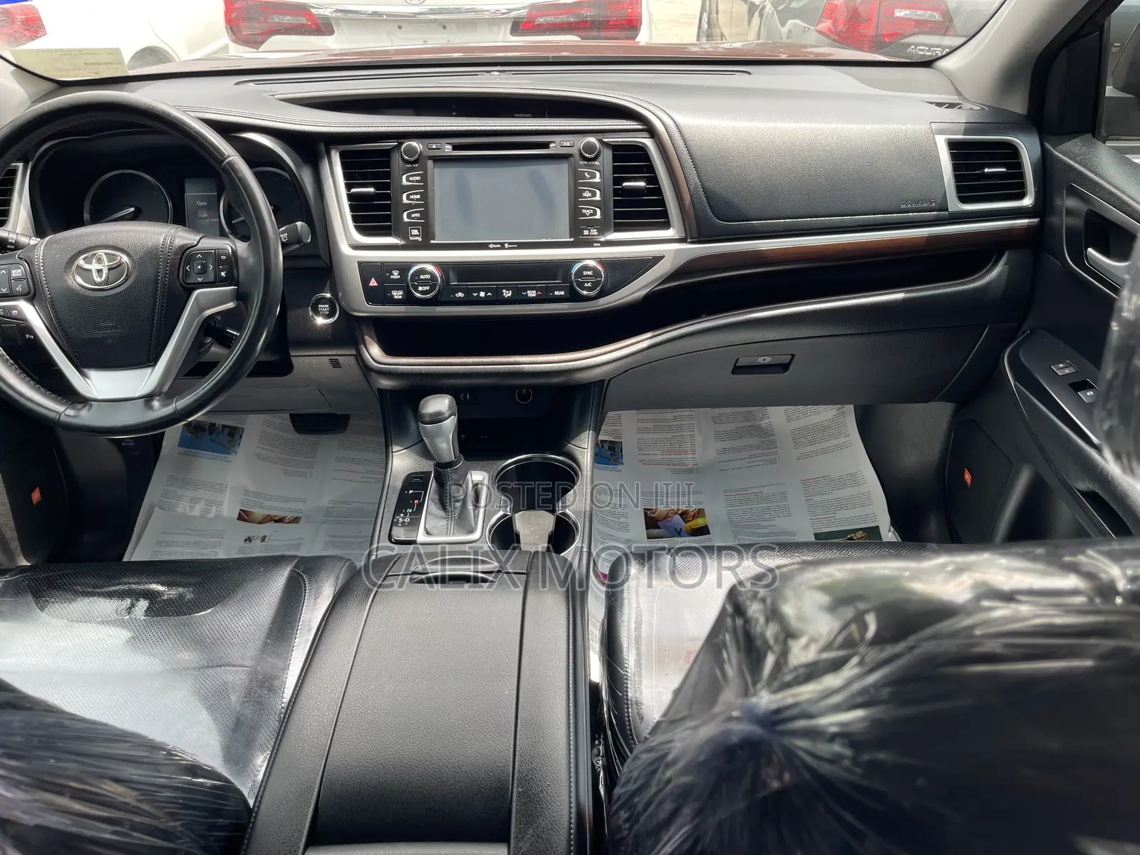 Toyota Highlander 2016 Red