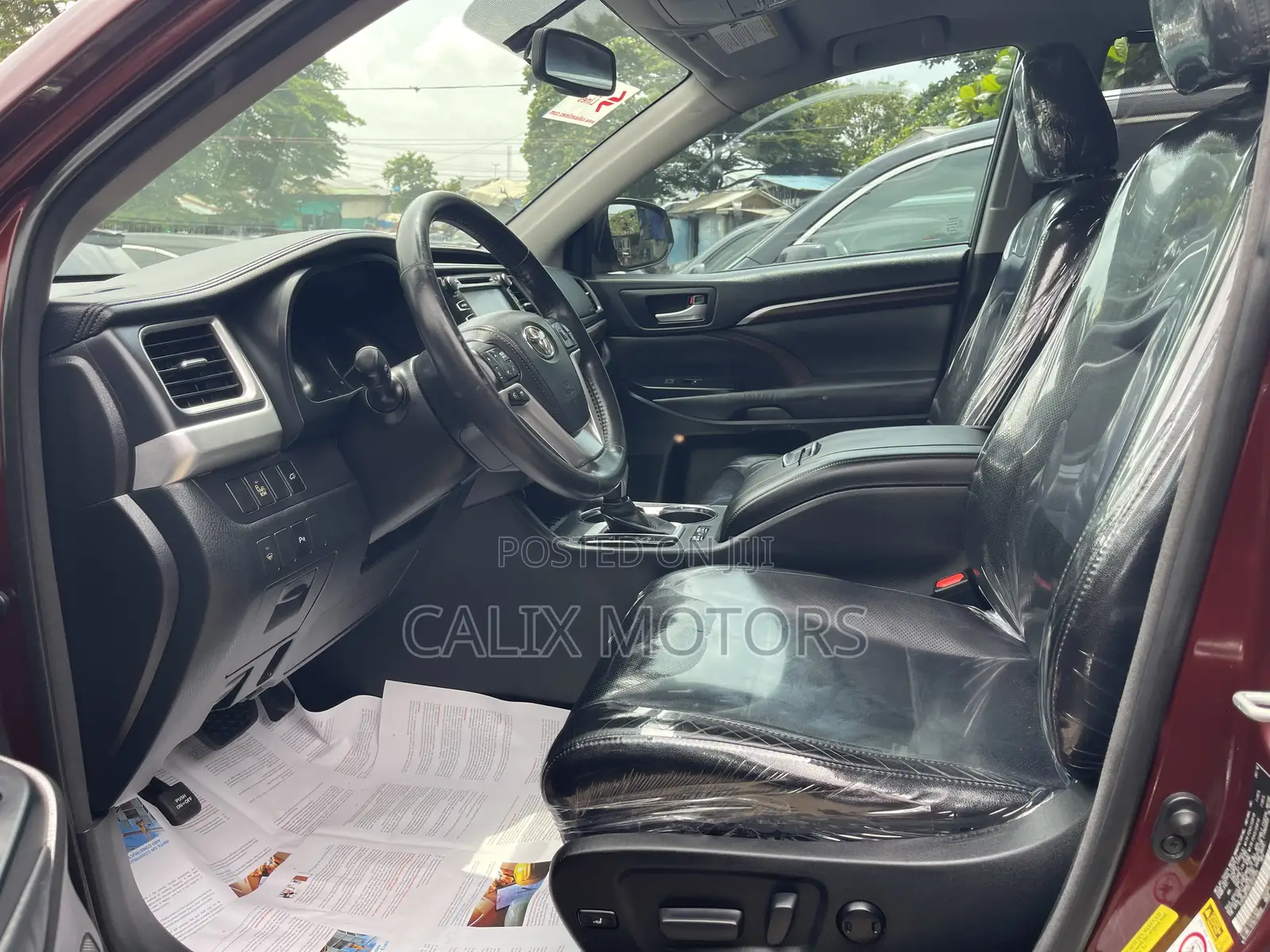 Toyota Highlander 2016 Red