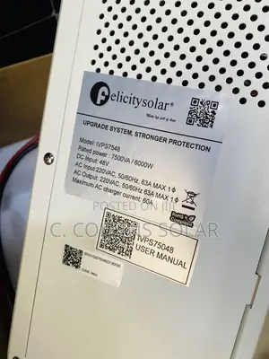 7.5kva Felicity Inverter Ivps