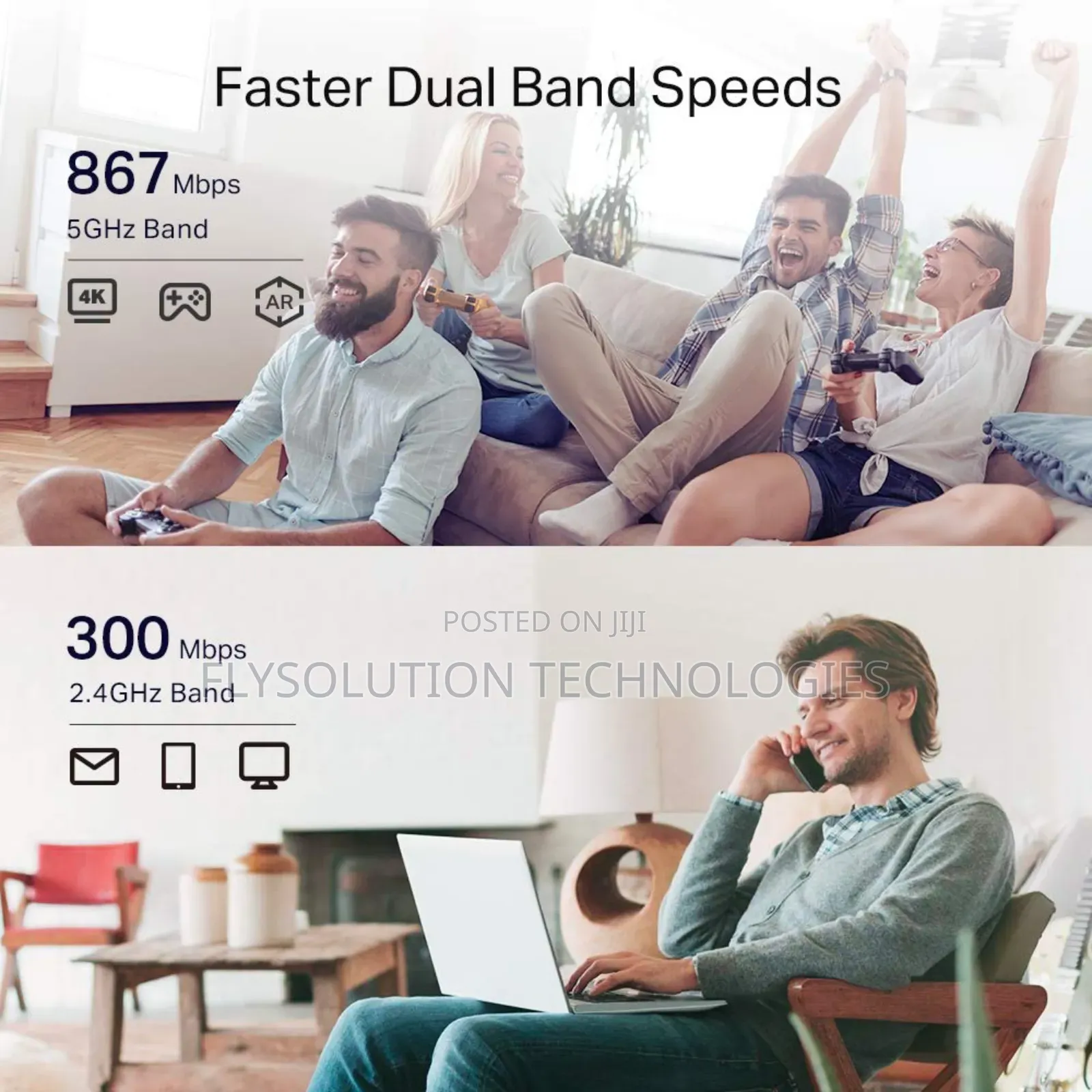 Tp-link Ac1200 Dual Band Mesh I Extender Re330