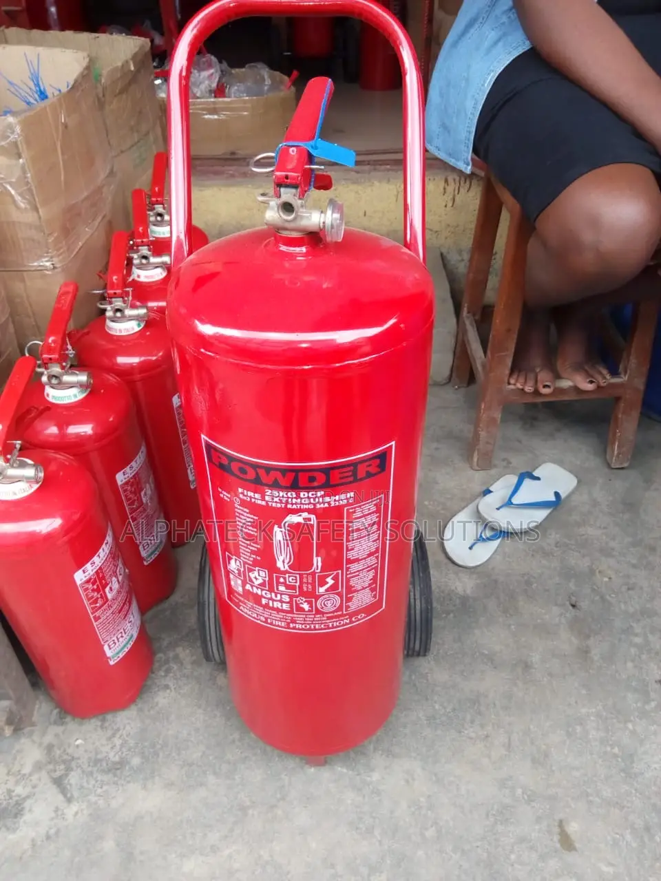 25kg Dcp Fire Extinguisher