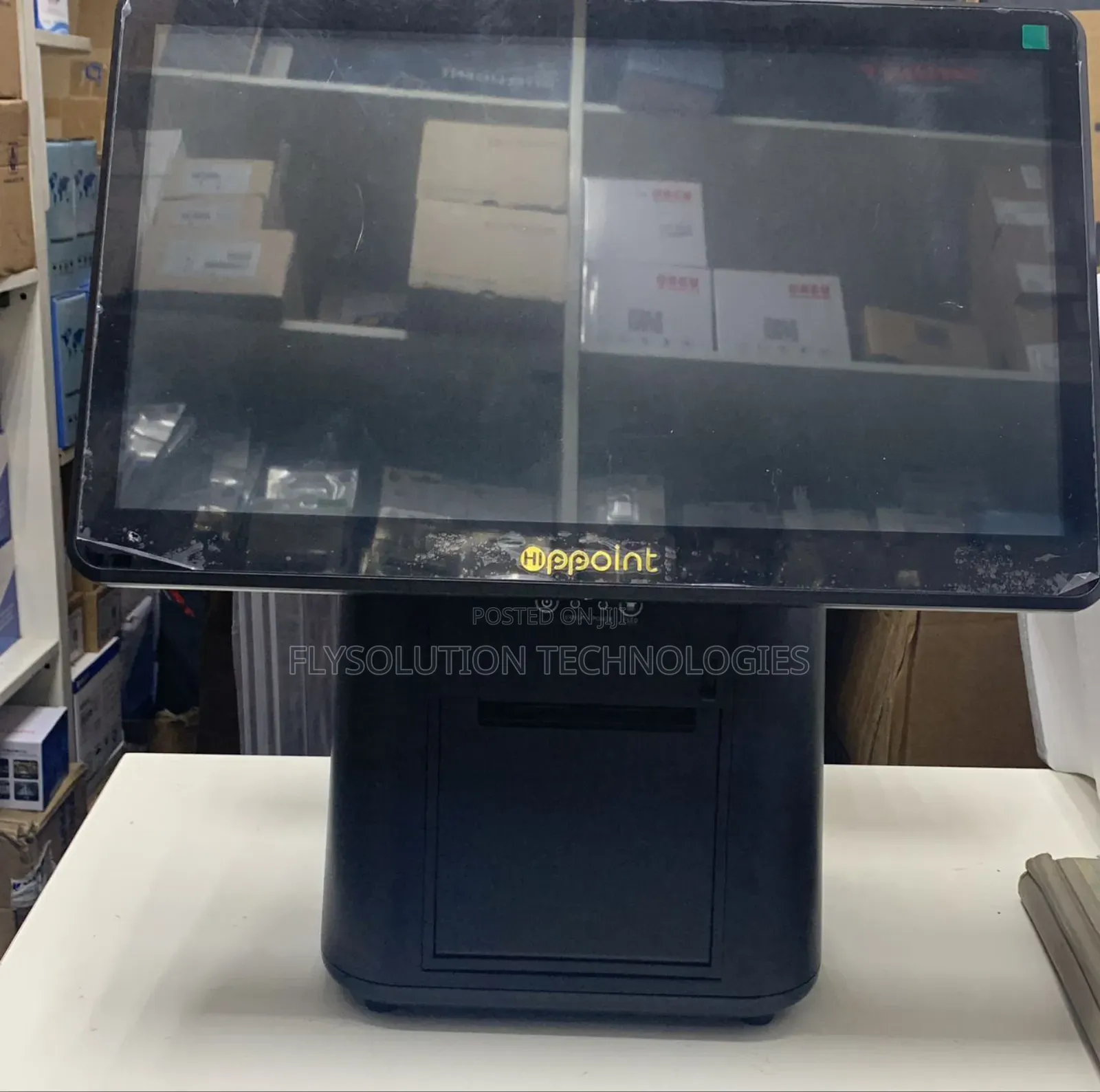 Double Screen Point-of-Sale (Pos) System With 80mm Printer