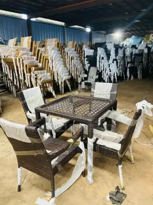 Affordable Rattan Table Chair Set