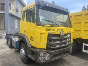 Foreign Used Howo Tractor Head 371hp 2023 Yellow