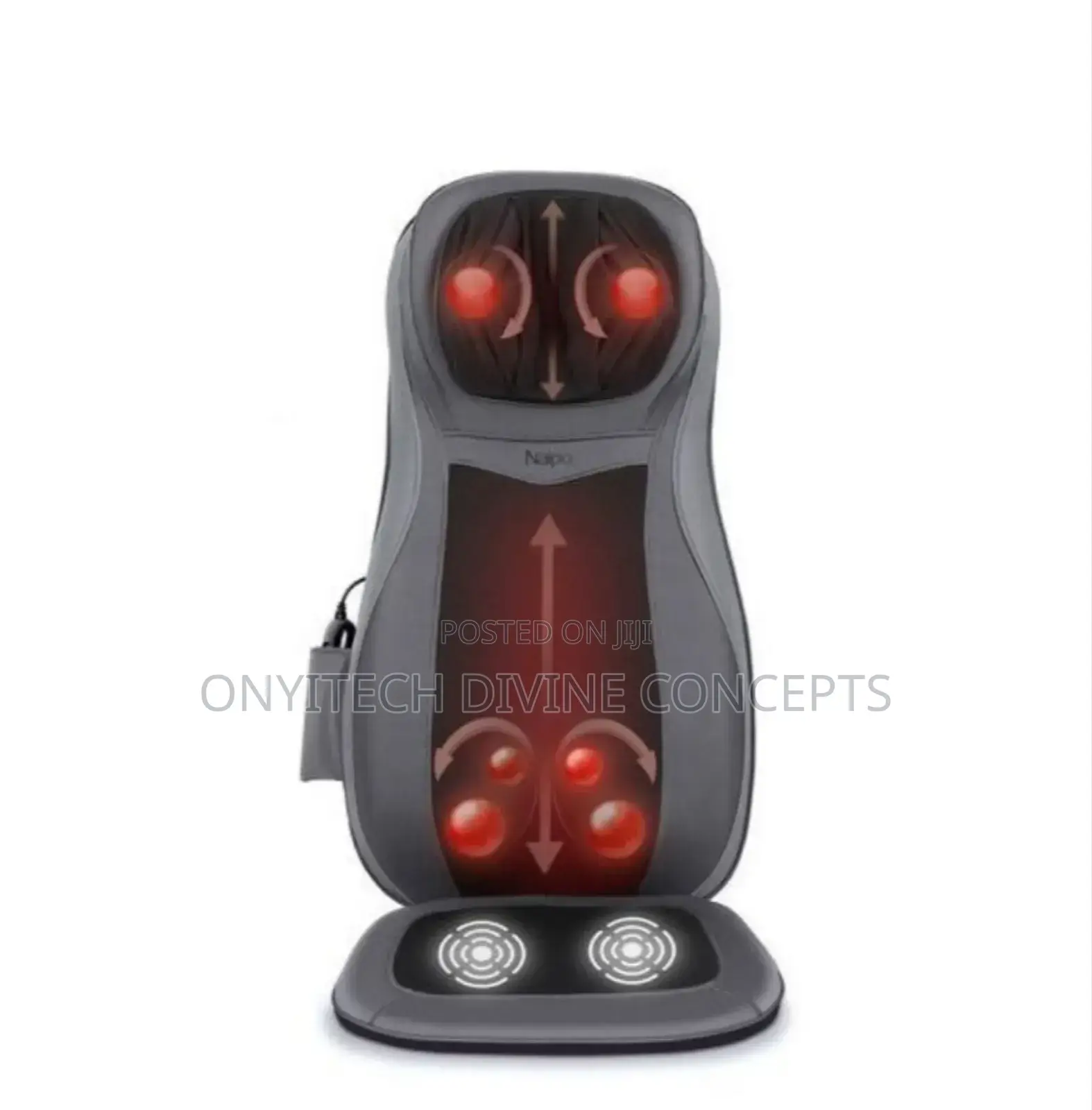 Multifunctional Cushion With Back and Neck Massager