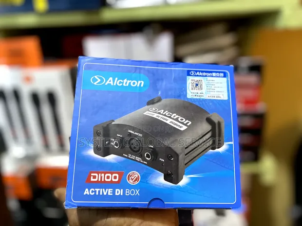 Alctron DI100 Active DI Box, caja de contacto, caja de cambio DI Alctron DI100 Active DI Box, caja de contacto, caja de cambio DI