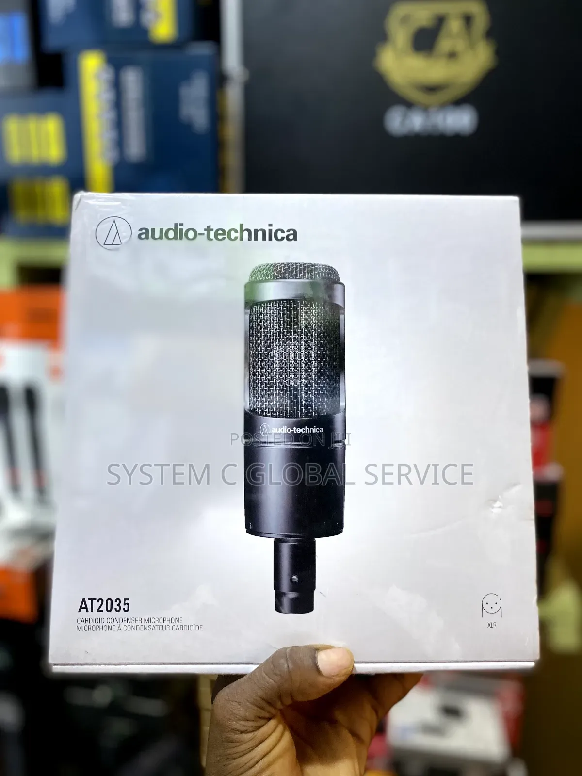 Audio Technical At2035 Studio Condenser Microphone