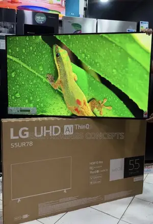 Original Lg 55 Inch Smart Television With Wi-Fi Connection