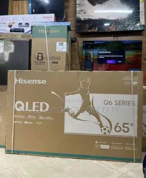 Original Hisense 65 Inch Qled Tv With Internet Connectivity
