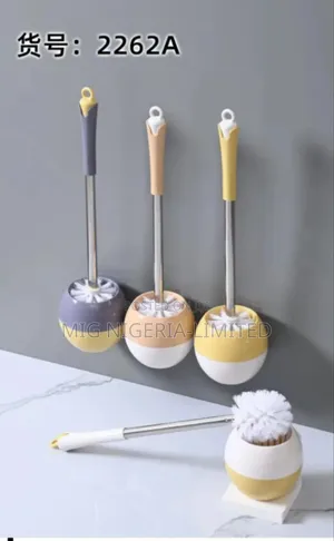 Toilet Brush Multiple Use Different Colours Display