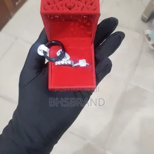 Photo - 3 in 1 Original Stainless Steel Couple Wedding Rings