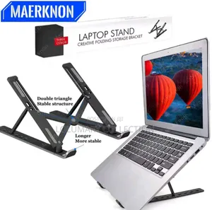 Photo - Portable Laptop Stand – Foldable Adjustable Computer Holder