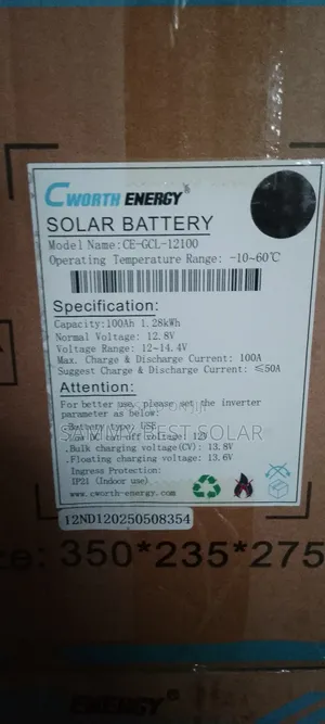 Cworth Energy 1.3kwh Solar Lithium Battery.