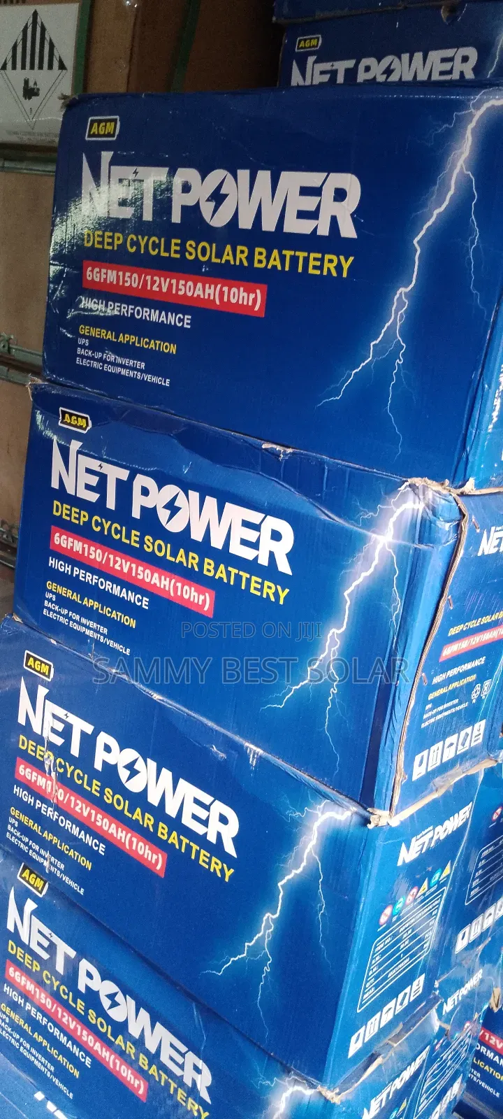 150ah Net Power Deep Cycle Solar Battery Now Available.