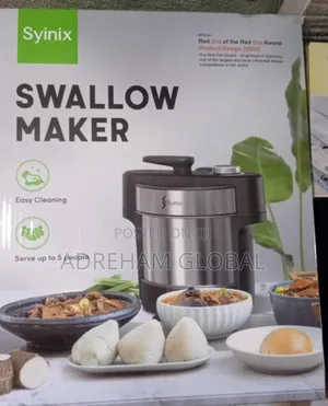Automatic Cook and Pound Syinix Swallow Maker