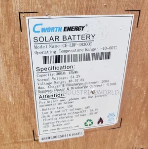 Cworth 15kwh 300ah 48v
