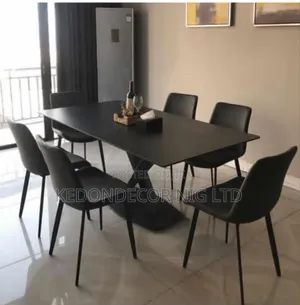 Black Dining Table