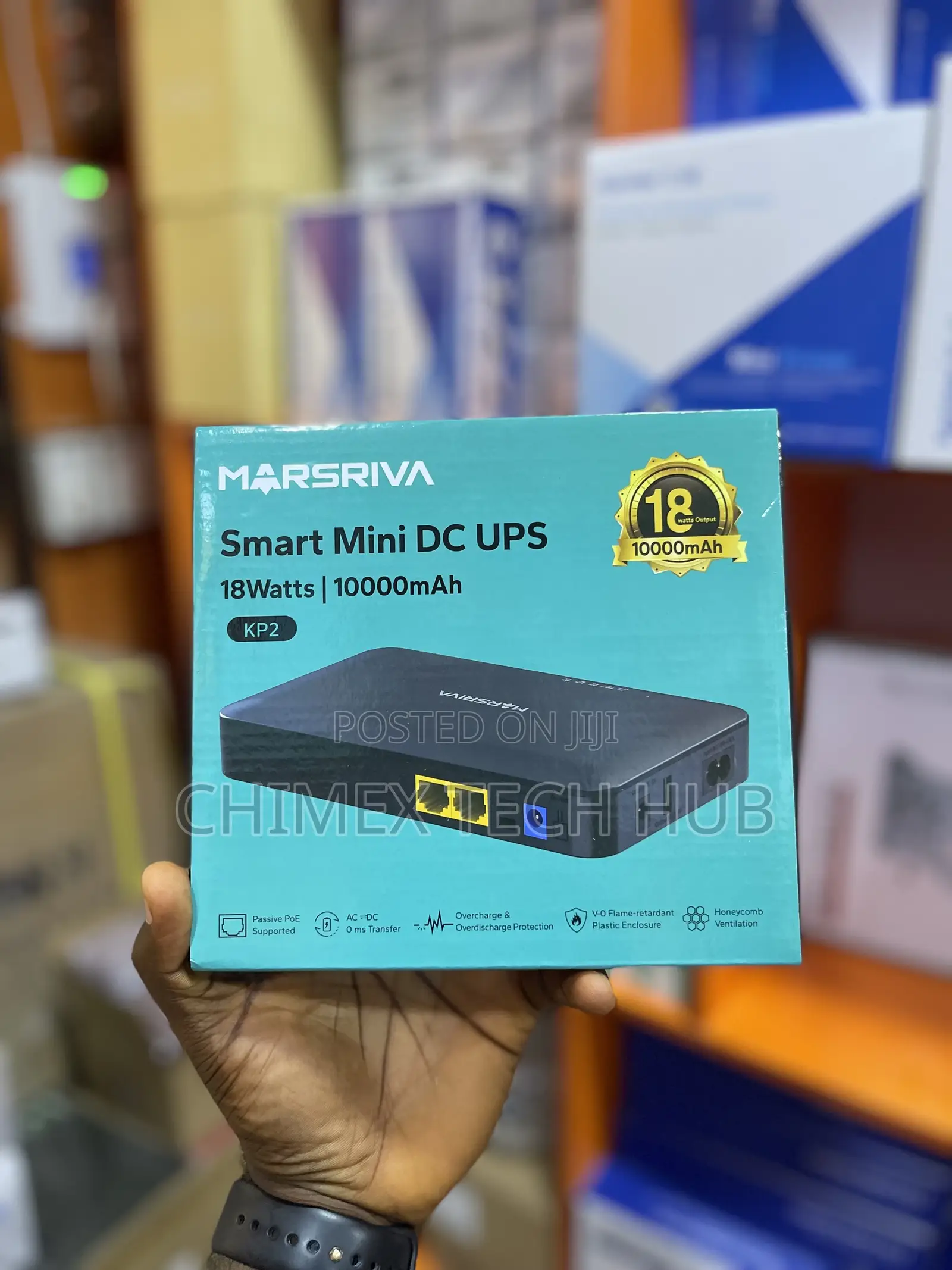 Marsriva Smart Mini Dc Ups 18watts | 10000mah Kp2