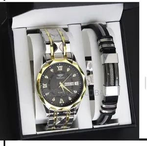 Teran Mens Quality Watch With Bracelet,Comes in a Fancy Box