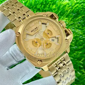 Diseal Quality Luxury Men Chain Strap Wristwatch