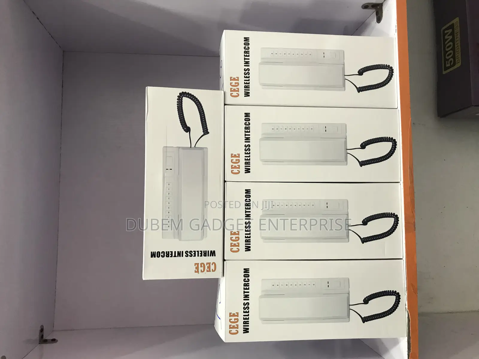 Long Distance Wireless Intercom Phone Non Display 5pcs.