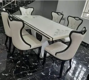 White Dinning Set Is Available at Our Hub as Seen