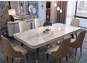 Top Quality Marble Dining Table Set