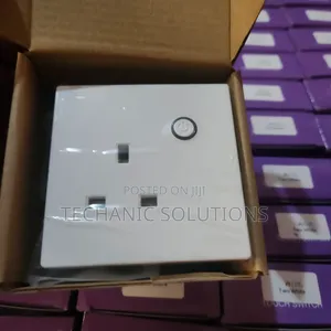 13amp Tuya Single Socket, Wifi Socket - White