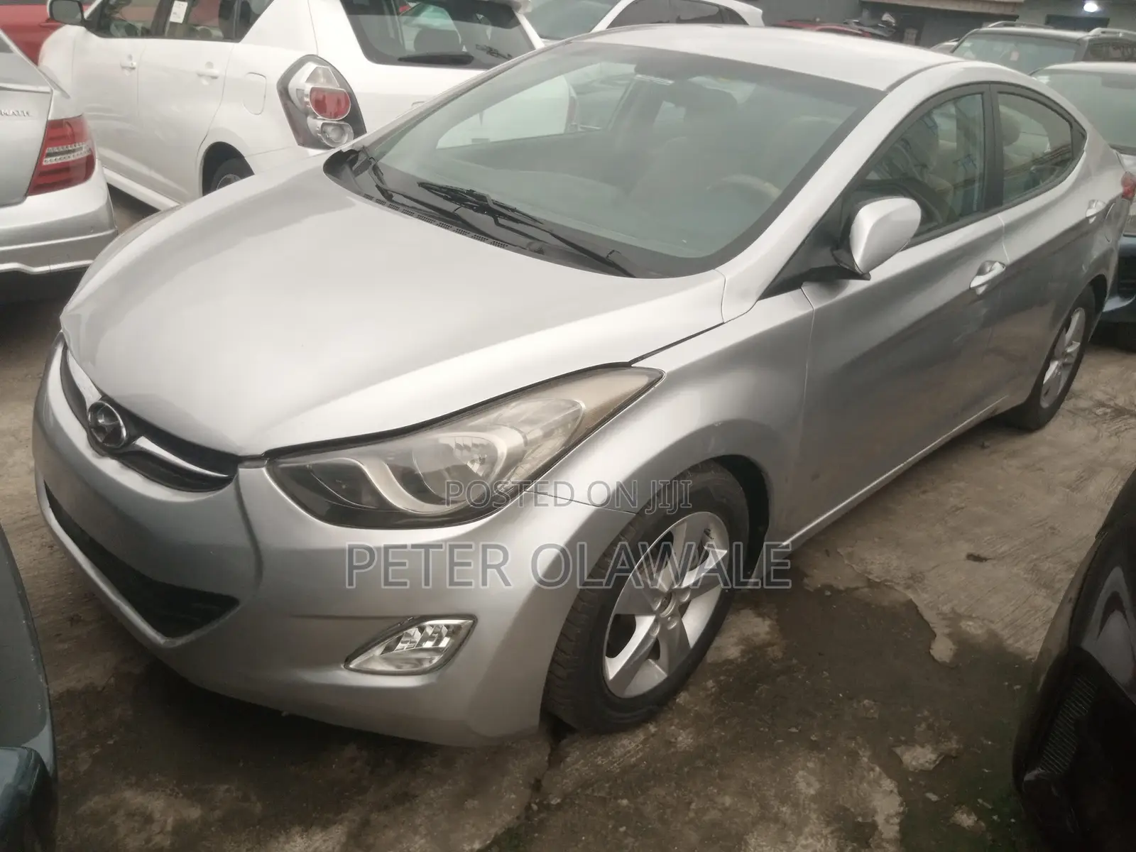 Hyundai Elantra 2013 Silver