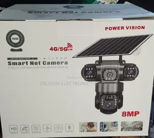 V380 8mp Solar Camera Smart Intelligent