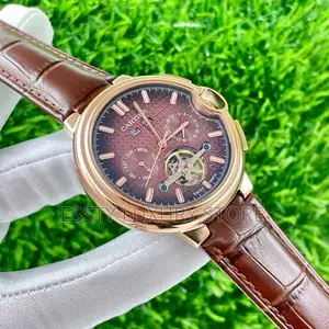 Automatic Cartier Leather
