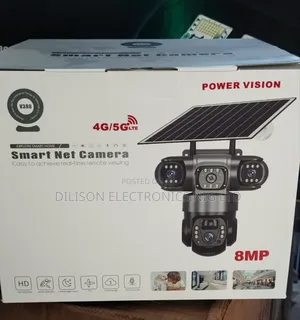 Power Vision Human Detection 5g Solar Camera