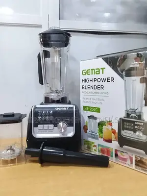 Gemat High Power Blender 3000w 100% Copper Coil 2 Litre