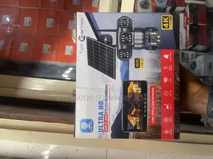 Ultra Hd Triple Lens PTZ Solar Camera