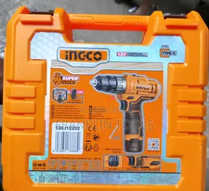 Ingco 12v Lithium-Ion Cordless Drill Machine.