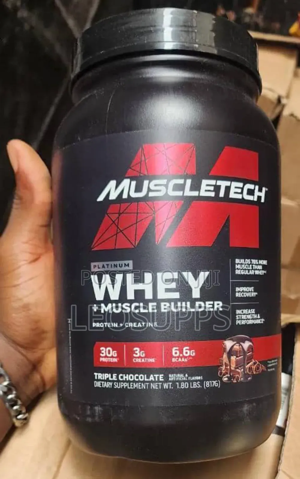 Muscletech Nitro Tech Whey+Muscle Builder 2lb