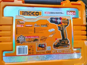 Ingco 20v Compact Brushless Cordless Impact Drill.