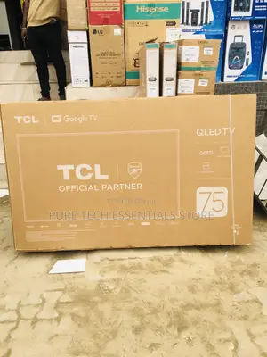 Original TCL 75” Qled Smart Goggle Tv