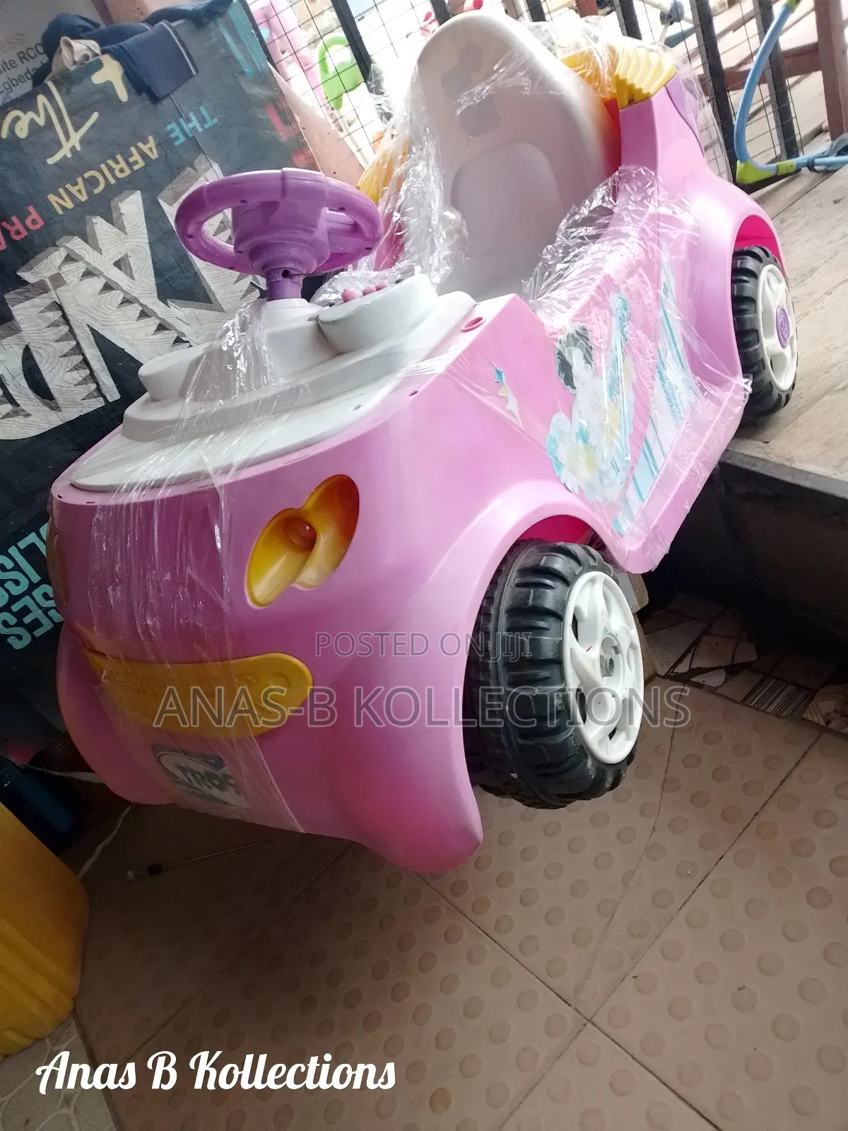 Pinky Automatic Children Cars
