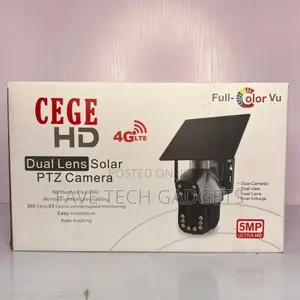 4g Solar PTZ Dual Lens Camera Sd250