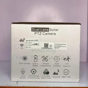 4g Solar PTZ Dual Lens Camera Sd250