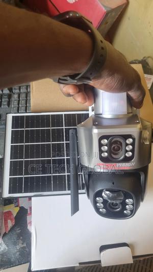 Solar Camera V380 Dual Lens 4g Solar PTZ Camera