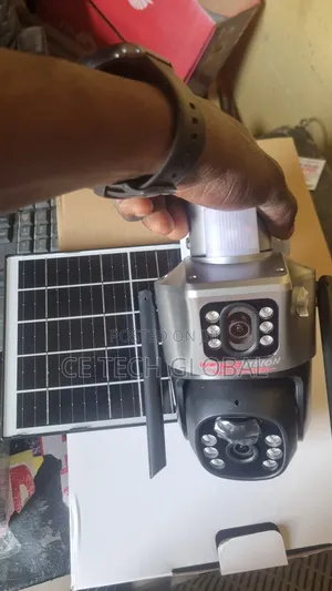Solar Camera V380 Dual Lens 4g Solar PTZ Camera