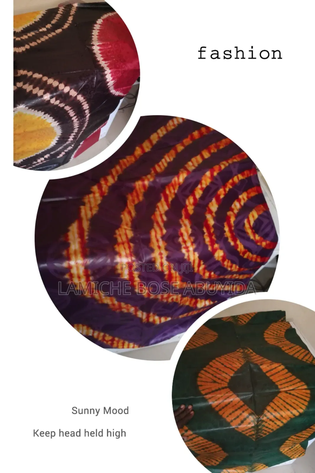 Polyester Adire
